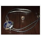 10K Gold Masonic Ring & Masonic Bolo Tie