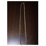Vintage 925 Silver Italian Chain Necklace