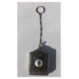 Vintage Metal Makeup Compact Marked FMCO