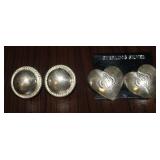 Vintage 925 Sterling Silver Earring Sets