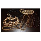 Wooden Beaded Necklace Collection