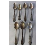 Sterling Silver Spoon Collection