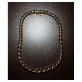 14K Gold San Marco Link Chunky Necklace