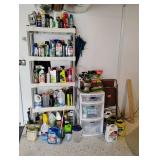 Shelf, Storage Bin, and Contents - Read Details
