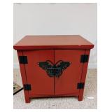 Asian Inspired Butterfly Cabinet