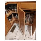 Lower Cabinets in Kitchen