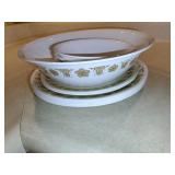 Corelle Butterfly Gold Dishes by Corning