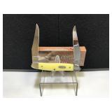 Case Muskrat Yellow Micarta Handle