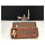 Case C. Platts Sons Toothpick Walnut Bone Handle