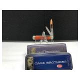 Case Gunstock Chestnut Bone Handle