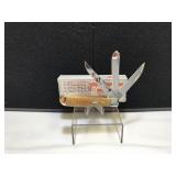 Case Trapper Antique Rattle Snake Bone Handle