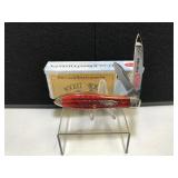 Case Teardrop Old Red  Bone Handle