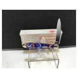 Case Teardrop Patriotic Micarta Handle