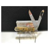 Case Trapper Antique Bone Handle WWII