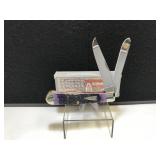 Case Trapper Purple Haze Bone Handle