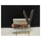 Case Trapper Walnut Bone Handle #004