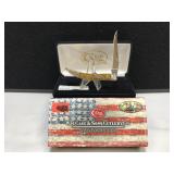 Case Toothpick Gold Sparkle Micarta Handle