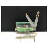 Case Trapper Emerald Green Bone Handle