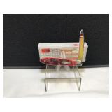 Case Teardrop Crimson Bone Handle