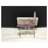 Case Teardrop Purple Bone Handle