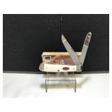 Case Trapper White Bone Handle