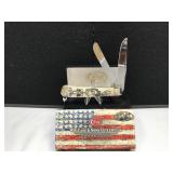 Case Trapper Natural Bone Handle#022