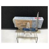 Case Toothpick Caribbean Blue Mosaic Handle