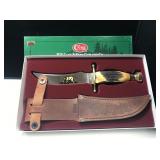 Case Kodiak Hunting Knife Round Stag Handle