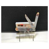 Case Trapper Silver Strands Micarta Handle