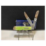 Case Trapper Key Lime Green Bone Handle