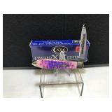 Case Teardrop Cotton Candy Bone Handle