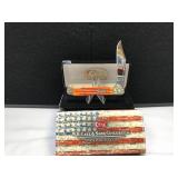 Case Mini Copperlock Orange Bone Handle#002