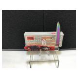 Case Teardrop Crimson Bone Handle