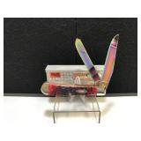 Case Trapper Crimson Bone Handle