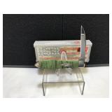 Case Teardrop Green Oak Wood Bone Handle