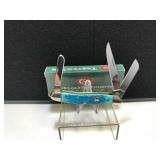 Case Stockman Sky Blue Bone Handle