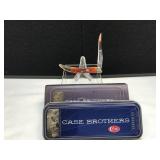 Case Toothpick Chestnut Bone Handle