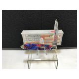 Case Teardrop Patriotic Micarta Handle