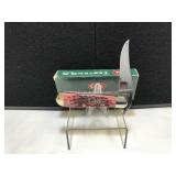 Case Russlock Cranberry Bone Handle