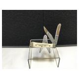 Case Mini Trapper Natural Bone Handle