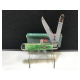 Case Trapper Emerald Green Bone Handle