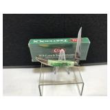 Case Toothpick Emerald Green Bone Handle