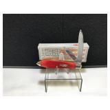 Case Teardrop Red Bone Handle