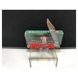 Case Copperlock Dark Red Bone Handle Script