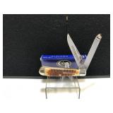 Case Trapper Dark Molasses Bone Handle