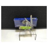 Case Tiny Trapper Key Lime Green Bone Handle