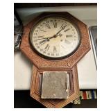 Antique Ansonia Clock Co Star Pointer Calendar