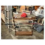 Gun Rack and Fishing Poles