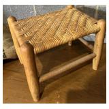 Vintage Woven Stool