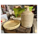 Gas City Pottery Stoneware Jug